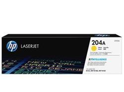 HP 204A Original Toner Cartridge - Yellow - Laser - Standard Yield - 900 Pages - 1 Each (CF512A)