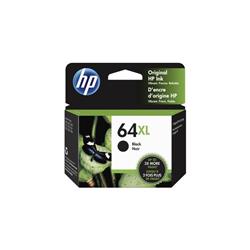 HP 64XL Original Ink Cartridge - Black - Inkjet - High Yield
