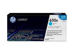 HP 650A (CE271A) Cyan Original LaserJet Toner Cartridge