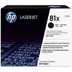 HP 81X (CF281X) Black High Yield Original LaserJet Toner Cartridge