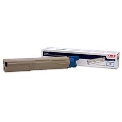 Okidata 43459403 Cyan Toner Cartridge - Cyan - LED - 1000 Page