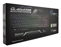 Dragon War Gladiator Semi Mechanical Gaming Keyboard Black GK-008