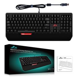 Rii All Keys PC Mechanical Gaming Keyboard K66 Anti ghosting(Open Box)