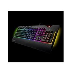 ASUS Mechanical gaming keyboard with Cherry MX Brown RGB switches, Dedicated Media Keys and a Customizable Badge (ROG STRIX FLA