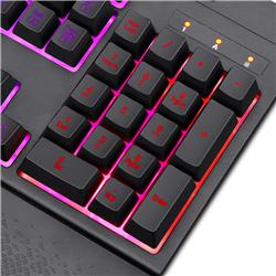 Redragon K512RGB Membrane Gaming Keyboard with Detachable Wrist Rest