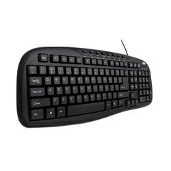 iCAN K-699 102-Keys +9 Multimedia Wired Keyboard