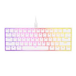 CORSAIR K65 RGB Mini clavier de jeu mécanique 60 % rétroéclairé LED RVB, Cherry MX Speed ? Blanc