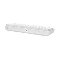 CORSAIR K65 RGB Mini clavier de jeu mécanique 60 % rétroéclairé LED RVB, Cherry MX Speed ? Blanc