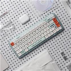 MELGEEK Mojo68 Keyboard - Plastic - Gateron Pro White(Open Box)