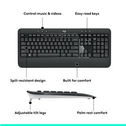 LOGITECH MK540 Advanced Wireless Keyboard/Mouse Combo (920-008671)