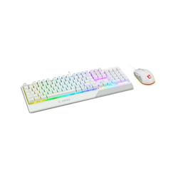 MSI Vigor GK30 Gaming RGB Keyboard/Mouse Combo - White