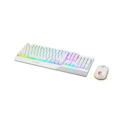 MSI Vigor GK30 Gaming RGB Keyboard/Mouse Combo - White