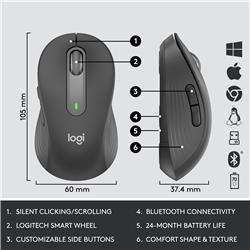 LOGITECH SIGNATURE MK650 F/ BUS (GRAPHITE) - BRN BX