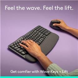 LOGITECH Ergonomic English Keyboard and Mouse Combo