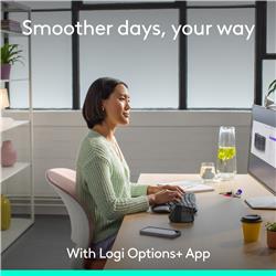 LOGITECH Ergonomic English Keyboard and Mouse Combo