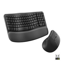 LOGITECH Ergonomic English Keyboard and Mouse Combo