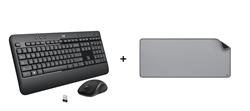 Achetez Logitech MK540 Ensemble clavier/souris sans fil & Obtainez 10 $ de rabais sur le Logitech tapis de souris
