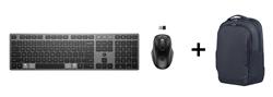 Buy HP 720 Multi-Device Rechargeable Wireless Keyboard/Mice Combo & Get a FREE HP 16.0 Everyday Laptop Backpack - Gray