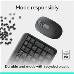 Ensemble clavier et souris Logitech MK250 Productivity (anglais) - Graphite