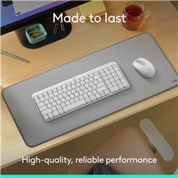 LOGITECH MK250 Productivity English Keyboard and Mouse Combo - Off-White