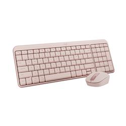 LOGITECH MK250 Productivity English Keyboard and Mouse Combo - Rose