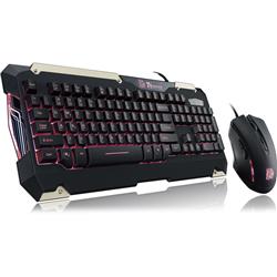 THERMALTAKE ESports Commander Combo Clavier/Souris de Jeu - Rouge(Open Box)