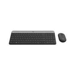 LOGITECH MK470 - Graphite - Slim Wireless Keyboard and Mouse Combo e(Open Box)