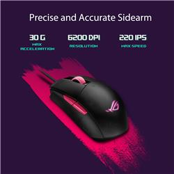 ASUS ROG Strix Impact II Electro Punk Gaming Mouse