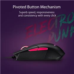 ASUS ROG Strix Impact II Electro Punk Gaming Mouse