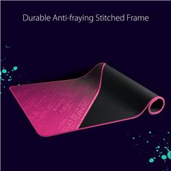 ASUS ROG Sheath Electro Punk, Gaming-optimized cloth surface