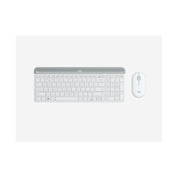 LOGITECH MK470 - Off-White Slim Wireless Keyboard and Mouse Combo