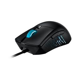 Asus ROG Gladius III Gaming Mouse - Optical - Cable - Black