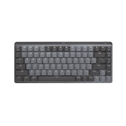 LOGITECH MX Mechanical Mini Minimalist Wireless Illuminated Keyboard (Tactile Quiet) - Graphite(Open Box)