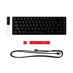 HYPERX Alloy Origins 65: 65% Form Factor, HyperX Red, RGB, PBT Keycaps