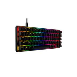 HYPERX Alloy Origins 65: 65% Form Factor, HyperX Red, RGB, PBT Keycaps