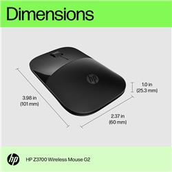 HP 37000 BLACK ONYX WIRELESS MOUSE G2