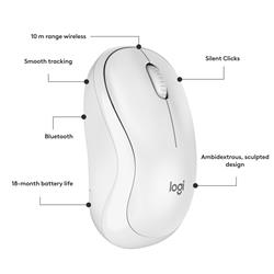 LOGITECH M240 SILENT BLUETOOTH MOUSE (OFF-WHITE)