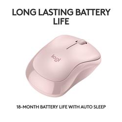 LOGITECH M240 SILENT BLUETOOTH MOUSE (ROSE)(Open Box)