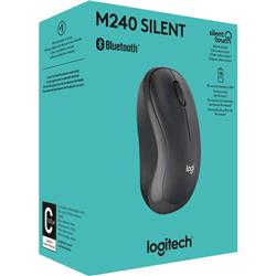 LOGITECH M240 SILENT BLUETOOTH MOUSE (GRAPHITE)