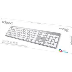 ADESSO Multi-OS Scissor switch Desktop keyboard