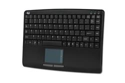 Adesso SlimTouch Mini USB Keyboard w/Touchpad - Black (AKB-410UB)