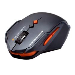 ELEPHANT ELE-M521 2.4G Silent Wheel Wireless Mouse (Grey)