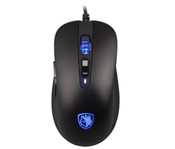 SADES Musket Programmable Gaming Mouse  - Color Black