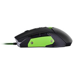 DRAGON WAR ELE-G18 Ambidextrous Gaming Mouse w/ Macro Function, Black