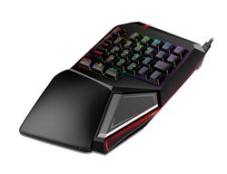 DELUX Single-handed Mechanical Gaming Keypad RGB Version - T9 plus(Open Box)