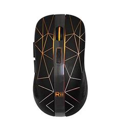 Rii RM200 Wireless Mouse, 2.4G Wireless Mouse 5 Buttons, Rechargeable(Open Box)