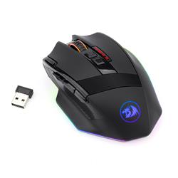 Redragon M801P-RGB Sniper Pro Gaming Mouse with 16.8 million color lighting, Wireless and Wired Dual Mode Connection(Open Box)