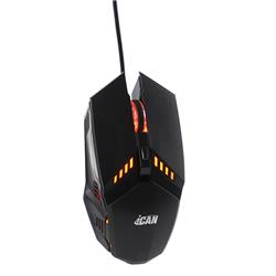 iCAN RGB Gaming Mouse | Adjustable Resolution Up to 2400 DPI(Open Box)