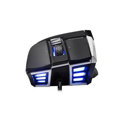 Souris de jeu EVGA X17, filaire, noire, personnalisable, 16 000 DPI, 5 profils, 10 boutons, ergonomique 903-W1-17BK-KR