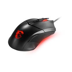 MSI Clutch GM08 - Souris de jeu, jusqu'à 4200 DPI, capteur optique PixArt PAW 3519, poids réglable